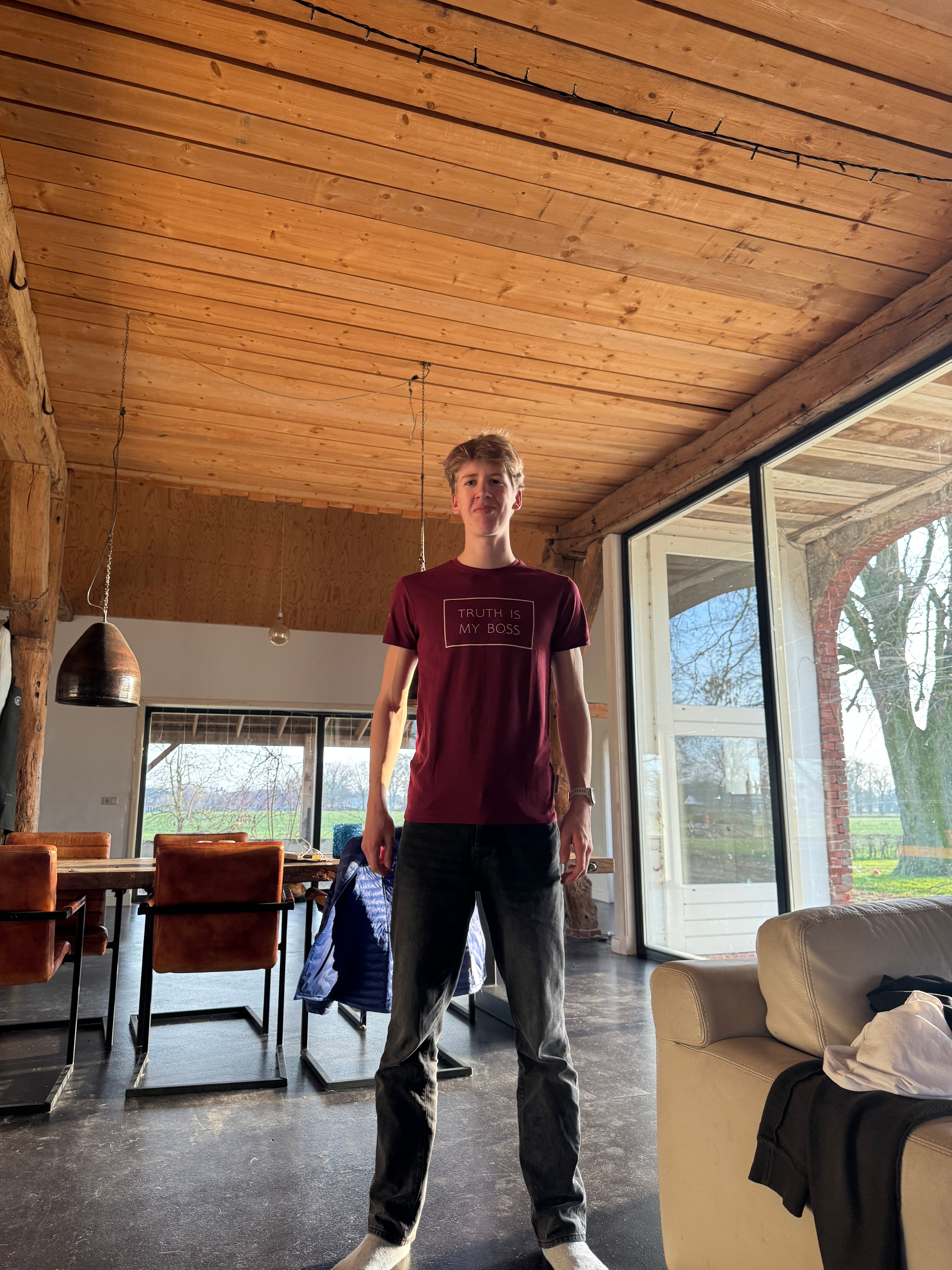 Truth is my boss too